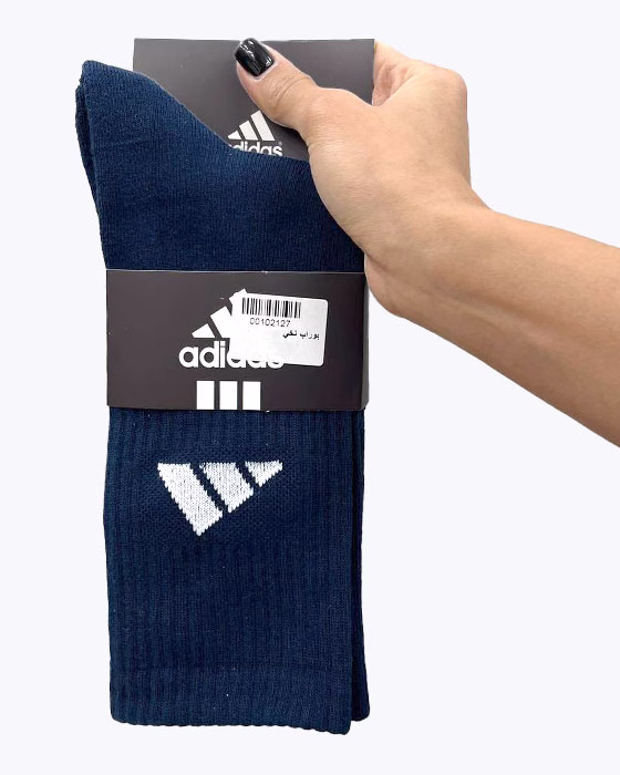 جوراب حوله ای کلاسیک مردانه طرح ADIDAS